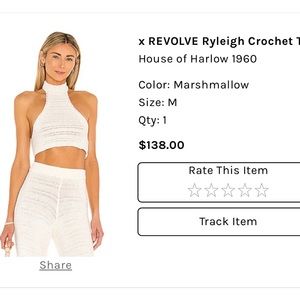 × REVOLVE Ryleigh Crochet Top